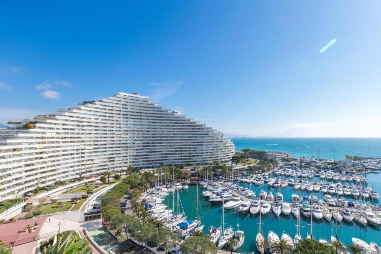 Blue Terrace Apartment - Marina Baie Des Anges ヴィルヌーヴ・ルベ エクステリア 写真