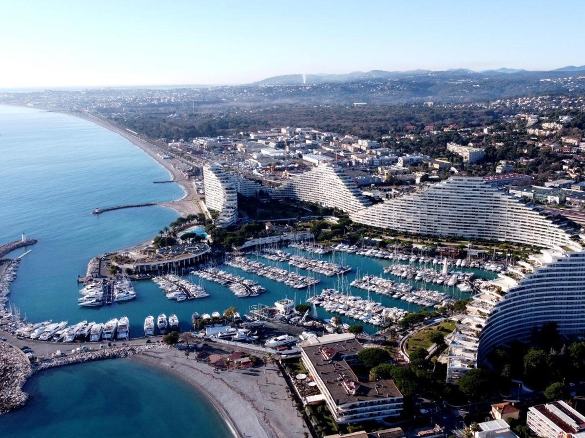 Blue Terrace Apartment - Marina Baie Des Anges ヴィルヌーヴ・ルベ エクステリア 写真