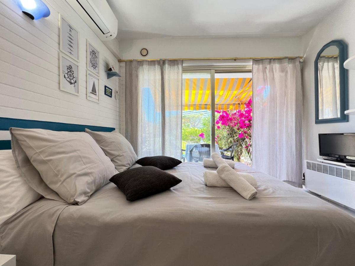 Blue Terrace Apartment - Marina Baie Des Anges ヴィルヌーヴ・ルベ エクステリア 写真